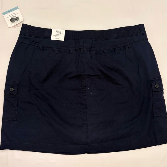 Croft & Barrow Navy Skort - Picture 4 of 4